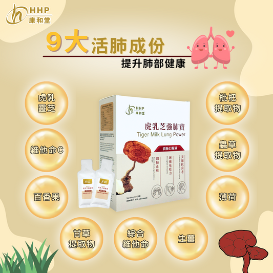 【咳咳咳💨 每日一包☝🏻 9大成分守護你肺部健康!😎】