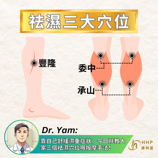 【Dr. Yam:濕重?自救秘技大公開!】