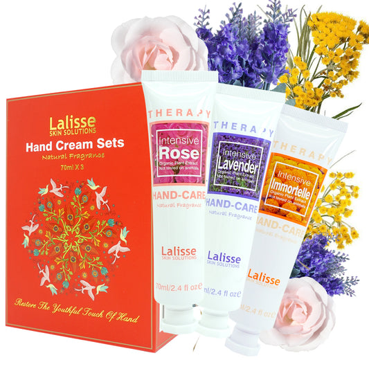 Lalisse 澳洲護手霜(玫瑰、薰衣草、永久花)1套3件
