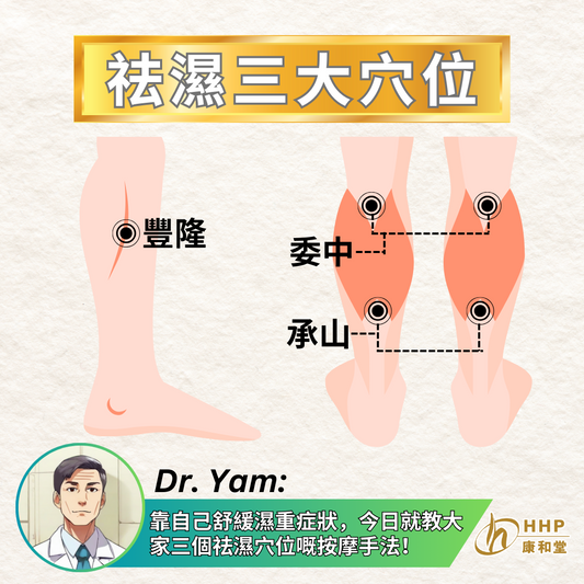 【Dr. Yam：濕重？自救秘技大公開！】